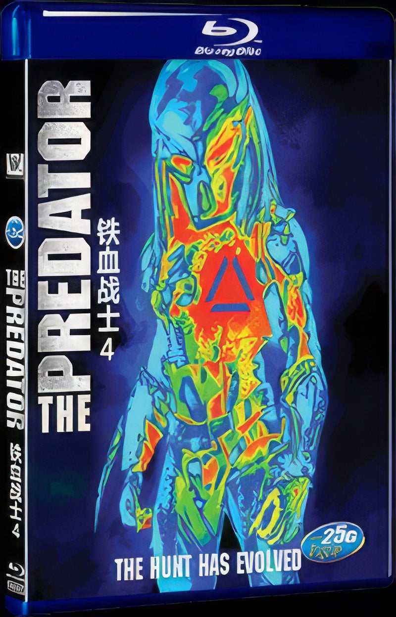 The Predator (2018) Movie 1-Disc Box Set for Gift Collection Blu-ray