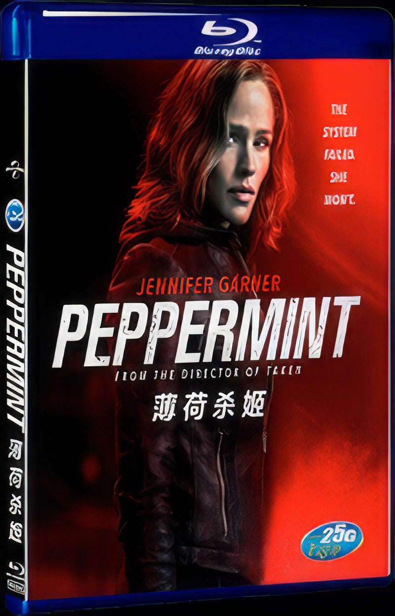 Peppermint (2018) Movie 1-Disc Box Set for Gift Collection Blu-ray