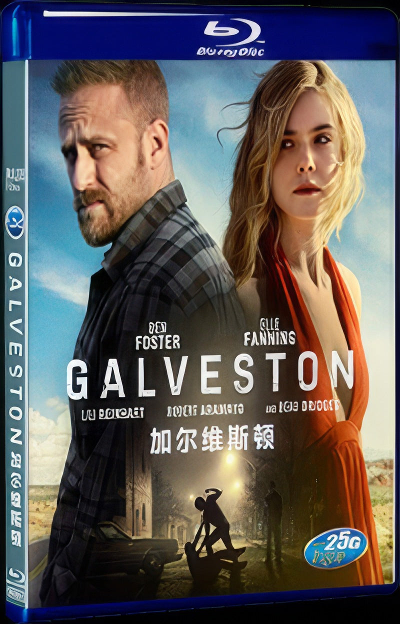 Galveston (2018) Movie 1-Disc Box Set for Gift Collection Blu-ray