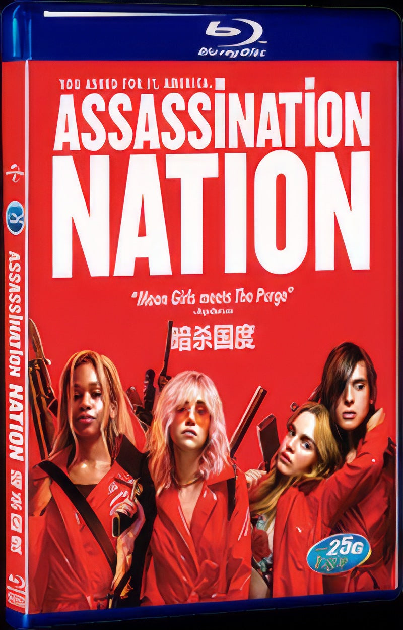 Assassination Nation (2018) Movie 1-Disc Box Set for Gift Collection Blu-ray