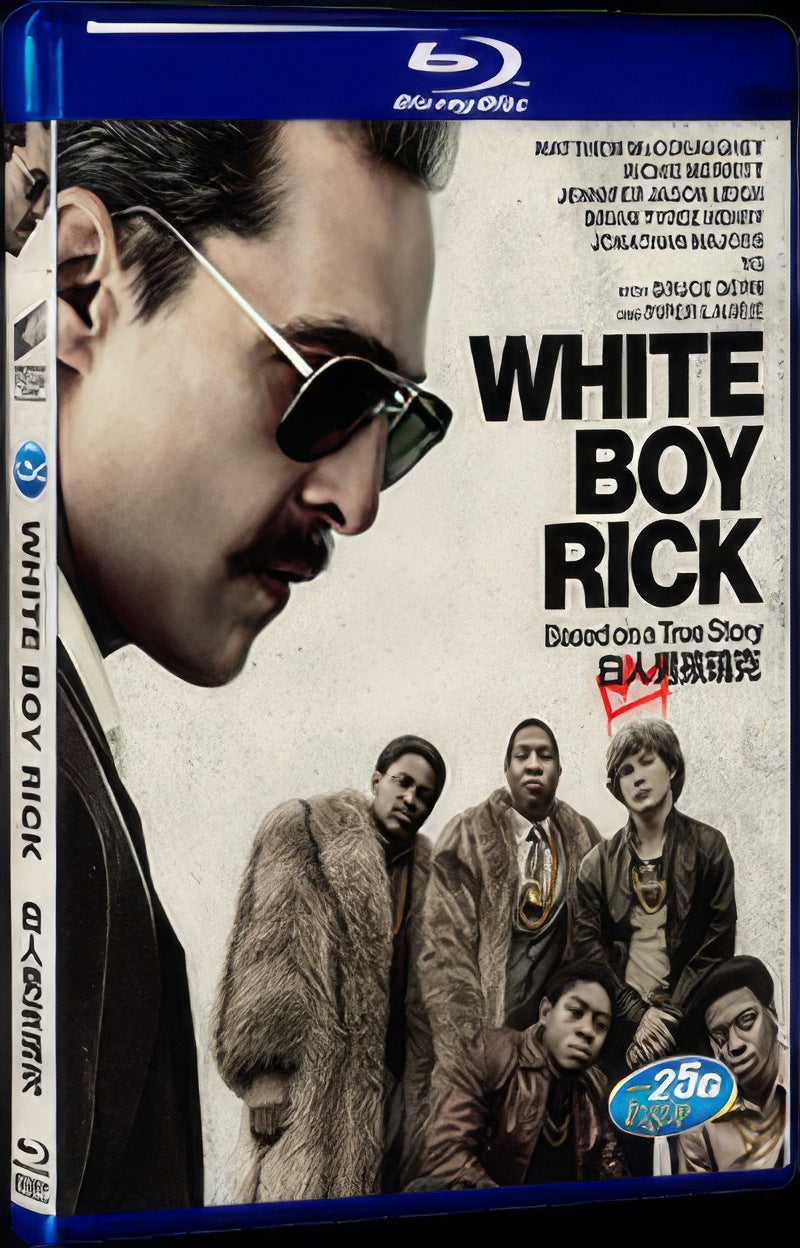 White Boy Rick (2018) Movie 1-Disc Box Set for Gift Collection Blu-ray