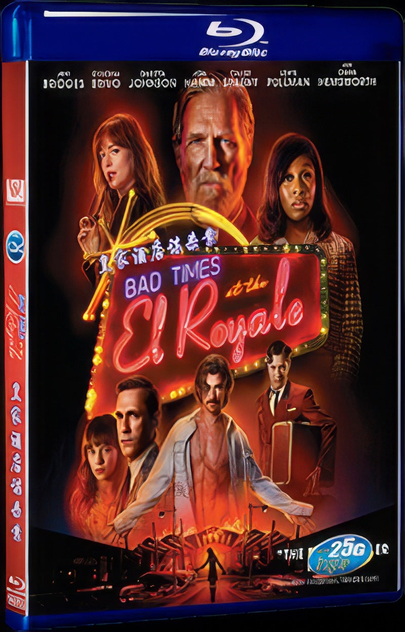 Bad Times at the El Royale (2018) Movie 1-Disc Box Set for Gift Collection Blu-ray
