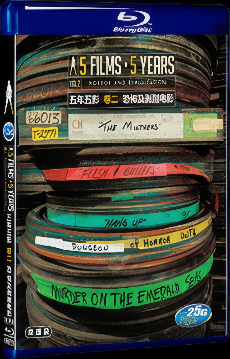 2017 5 Films 5 Years Volume #2 - Horror and Exploitation Movie 2-Disc Box Set for Gift Collection Blu-ray