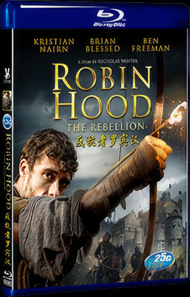 Robin Hood The Rebellion (2018) Movie 1-Disc Box Set for Gift Collection Blu-ray