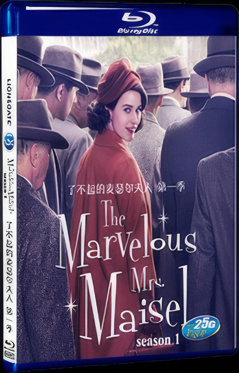 The Marvelous Mrs. Maisel Season 1 (2017) Movie 1-Disc Box Set for Gift Collection Blu-ray