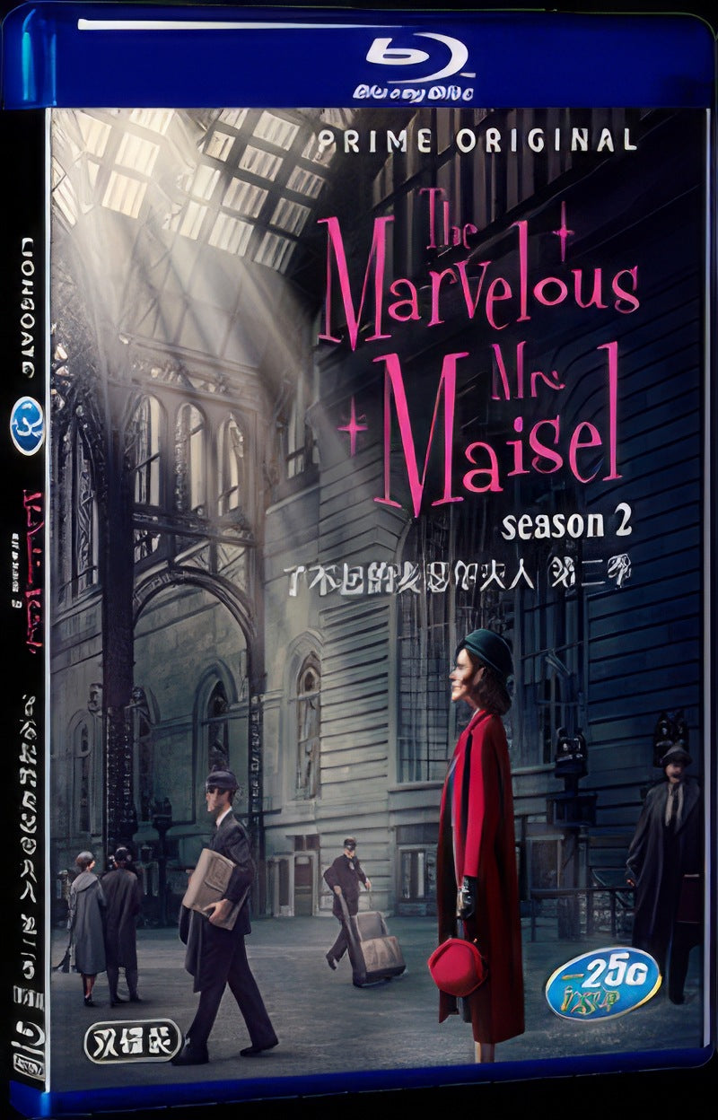 The Marvelous Mrs. Maisel Season 2 (2018) Movie 2-Disc Box Set for Gift Collection Blu-ray