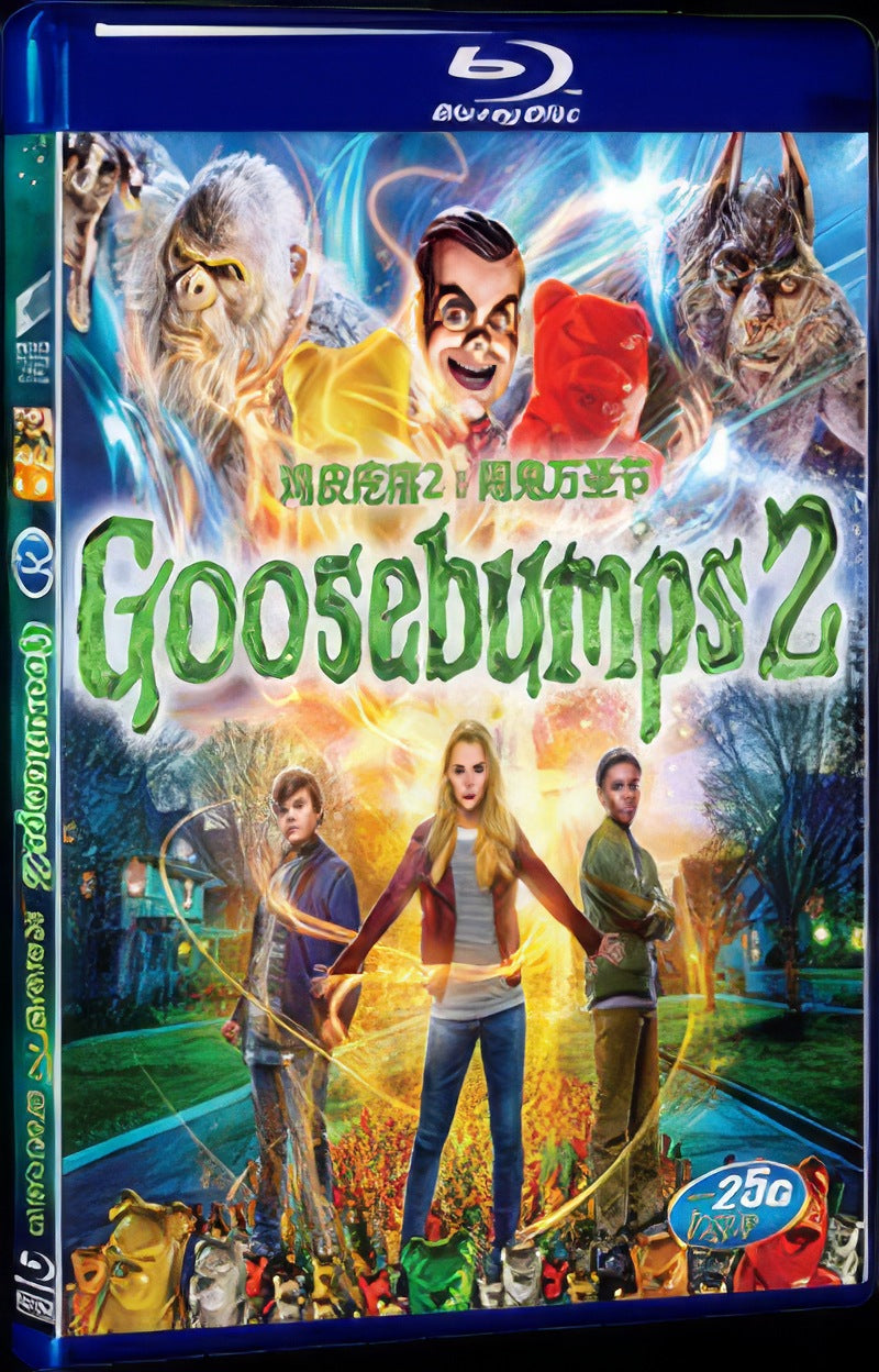 Goosebumps: Haunted Halloween (2018) Movie 1-Disc Box Set for Gift Collection Blu-ray