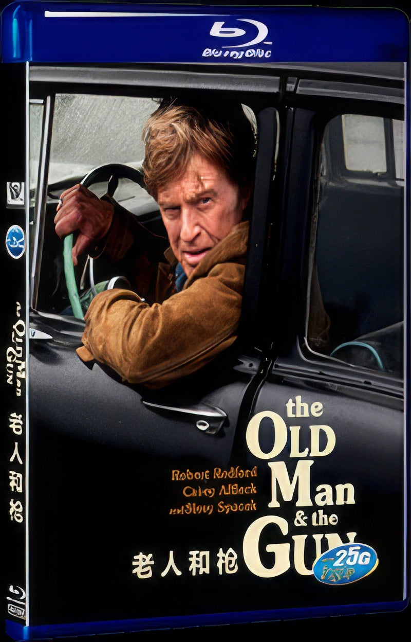 The Old Man and the Gun (2018) Movie 1-Disc Box Set for Gift Collection Blu-ray