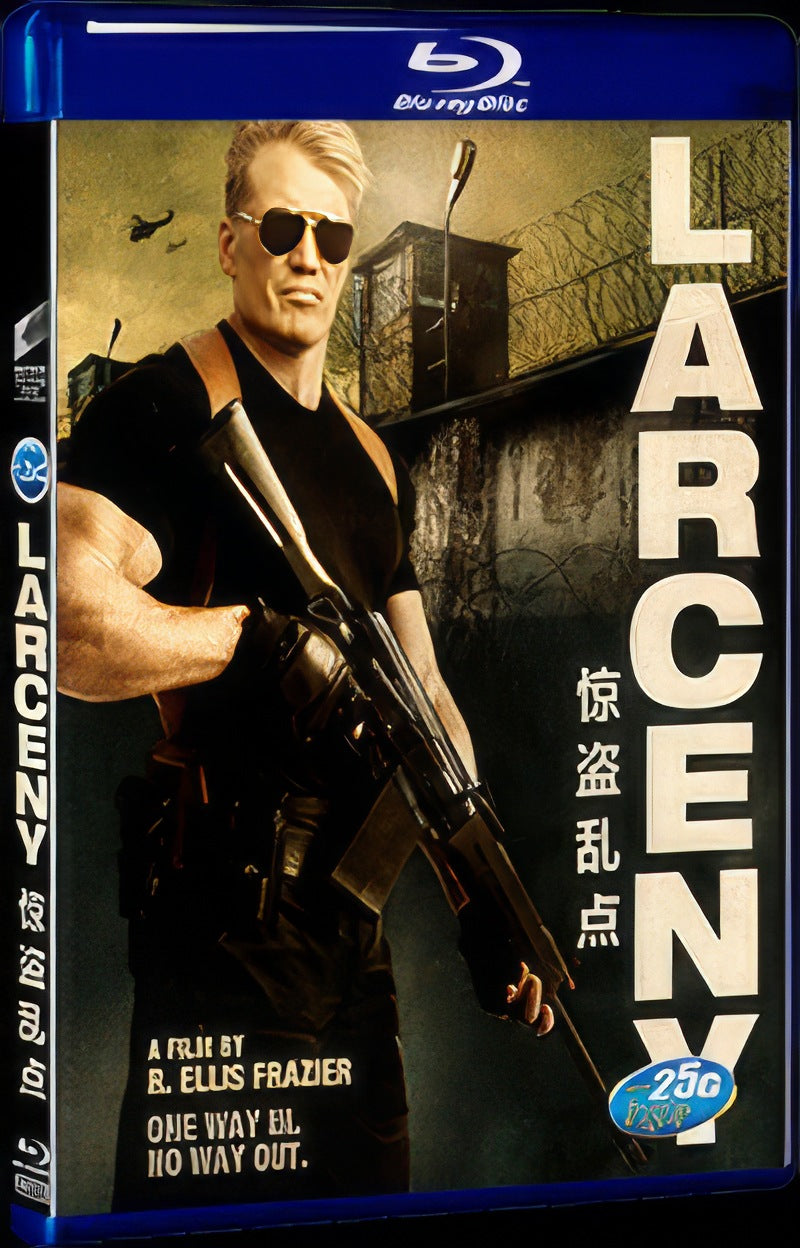 Larceny (2017) Movie 1-Disc Box Set for Gift Collection Blu-ray