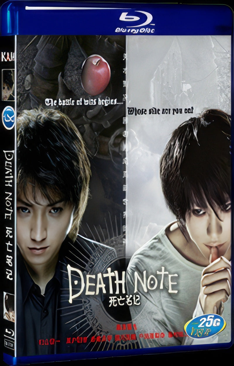 2006 Death Note 1080P for Gift 1-Disc All RegionPlay Seal Box Blu-ray