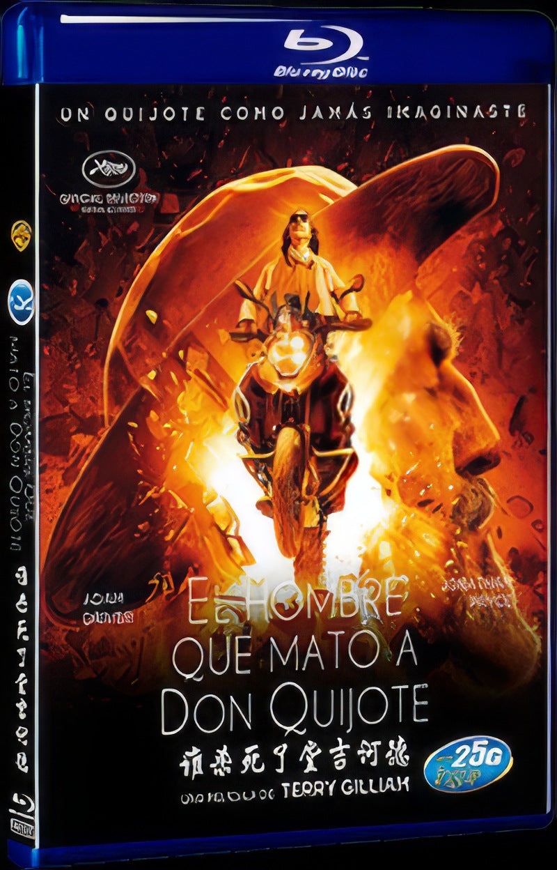 The Man Who Killed Don Quixote (2018) Movie 1-Disc Box Set for Gift Collection Blu-ray