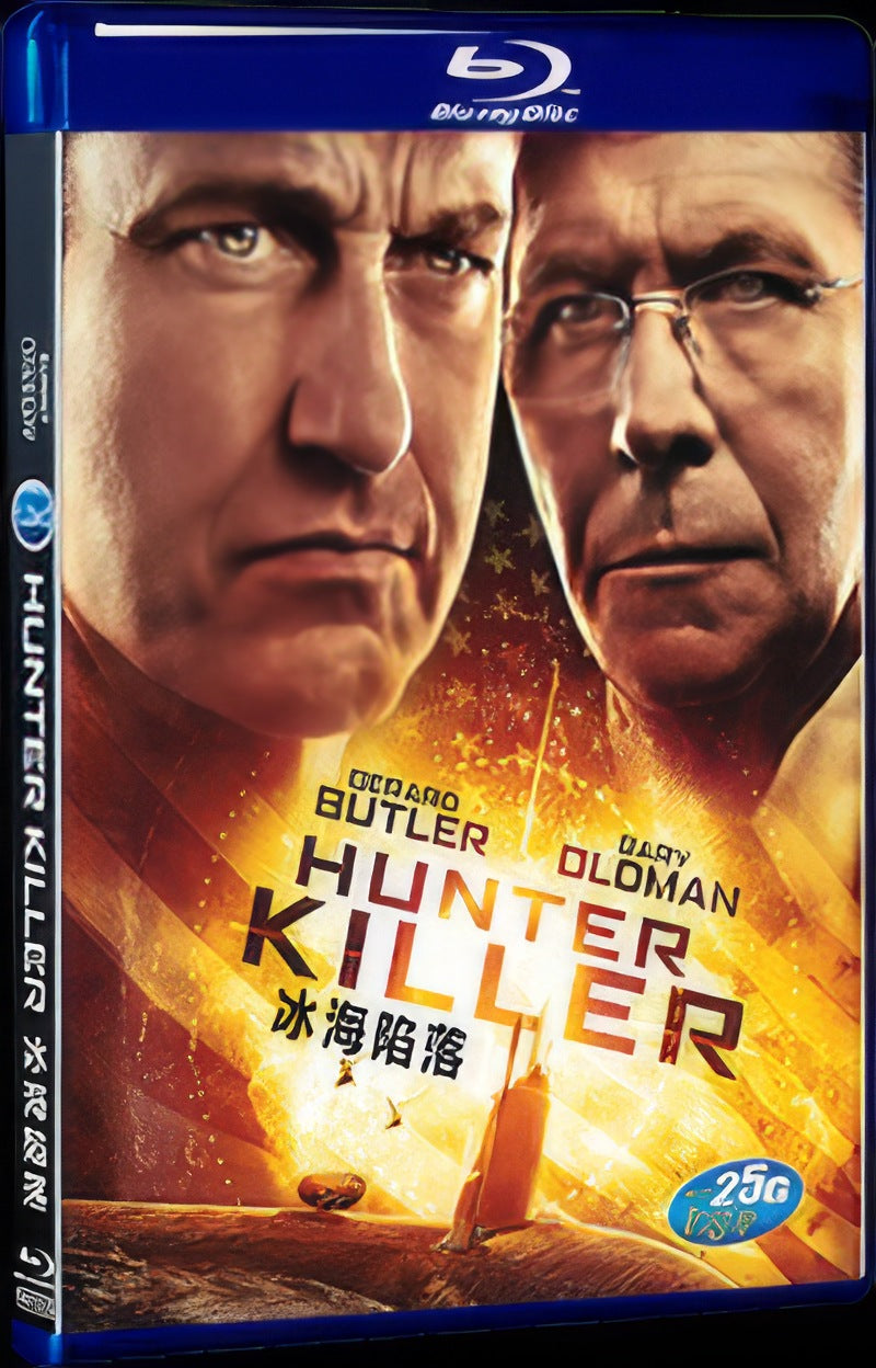 Hunter Killer (2018) Movie 1-Disc Box Set for Gift Collection Blu-ray