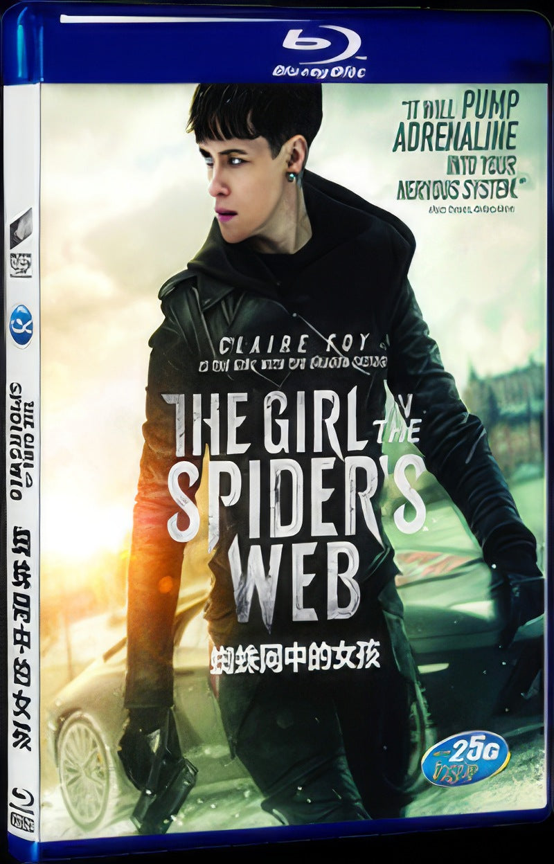 The Girl in the Spiders Web (2018) Movie 1-Disc Box Set for Gift Collection Blu-ray