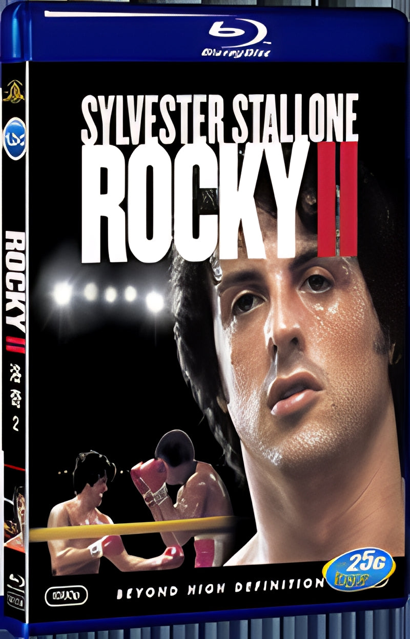 1979 Rocky 2 1080P for Gift 1-Disc All RegionPlay Seal Box Blu-ray