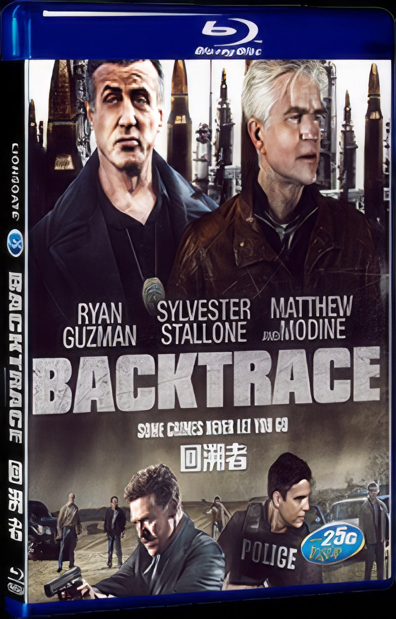 Backtrace (2018) Movie 1-Disc Box Set for Gift Collection Blu-ray