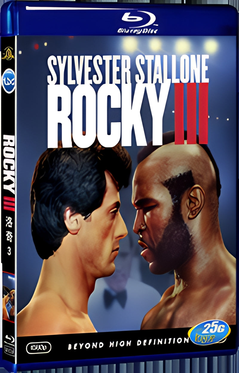1982 Rocky 3 1080P for Gift 1-Disc All RegionPlay Seal Box Blu-ray