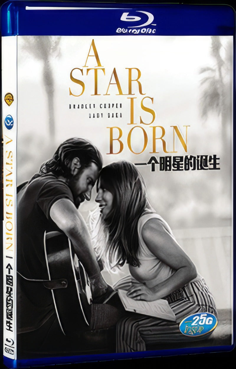 A Star Is Born (2018) Movie 1-Disc Box Set for Gift Collection Blu-ray