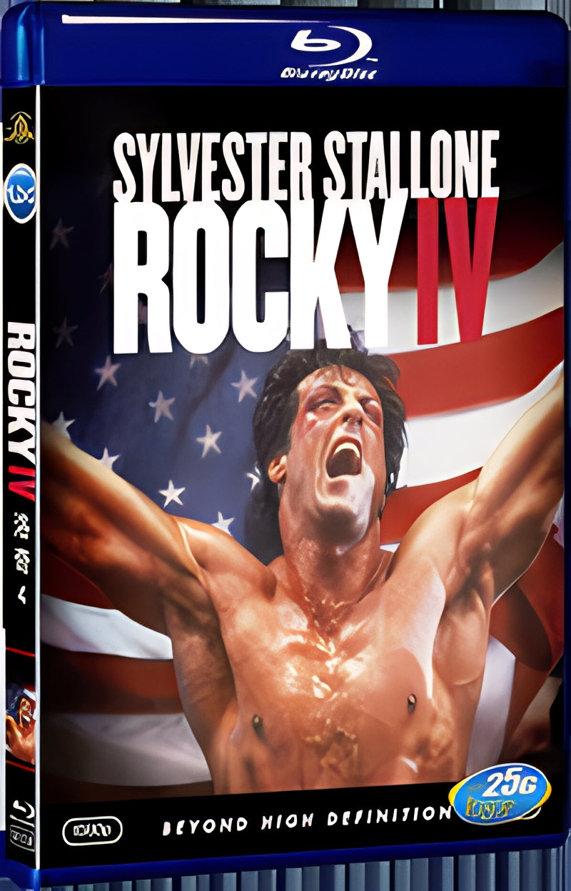 1985 Rocky 4 1080P for Gift 1-Disc All RegionPlay Seal Box Blu-ray