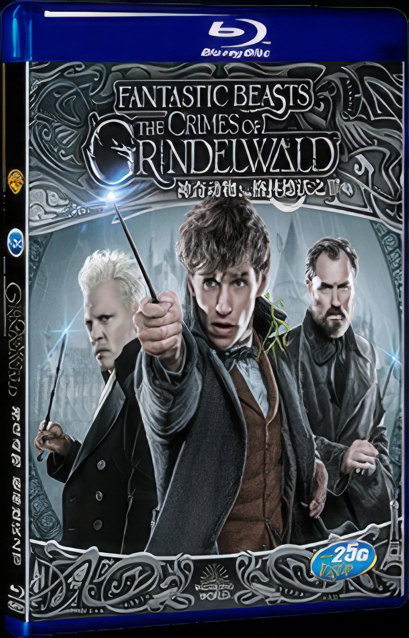 Fantastic Beasts: The Crimes of Grindelwald (2018) Movie 1-Disc Box Set for Gift Collection Blu-ray