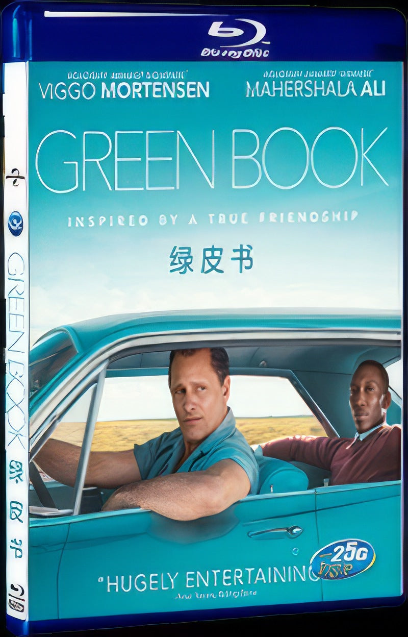 Green Book (2018) Movie 1-Disc Box Set for Gift Collection Blu-ray
