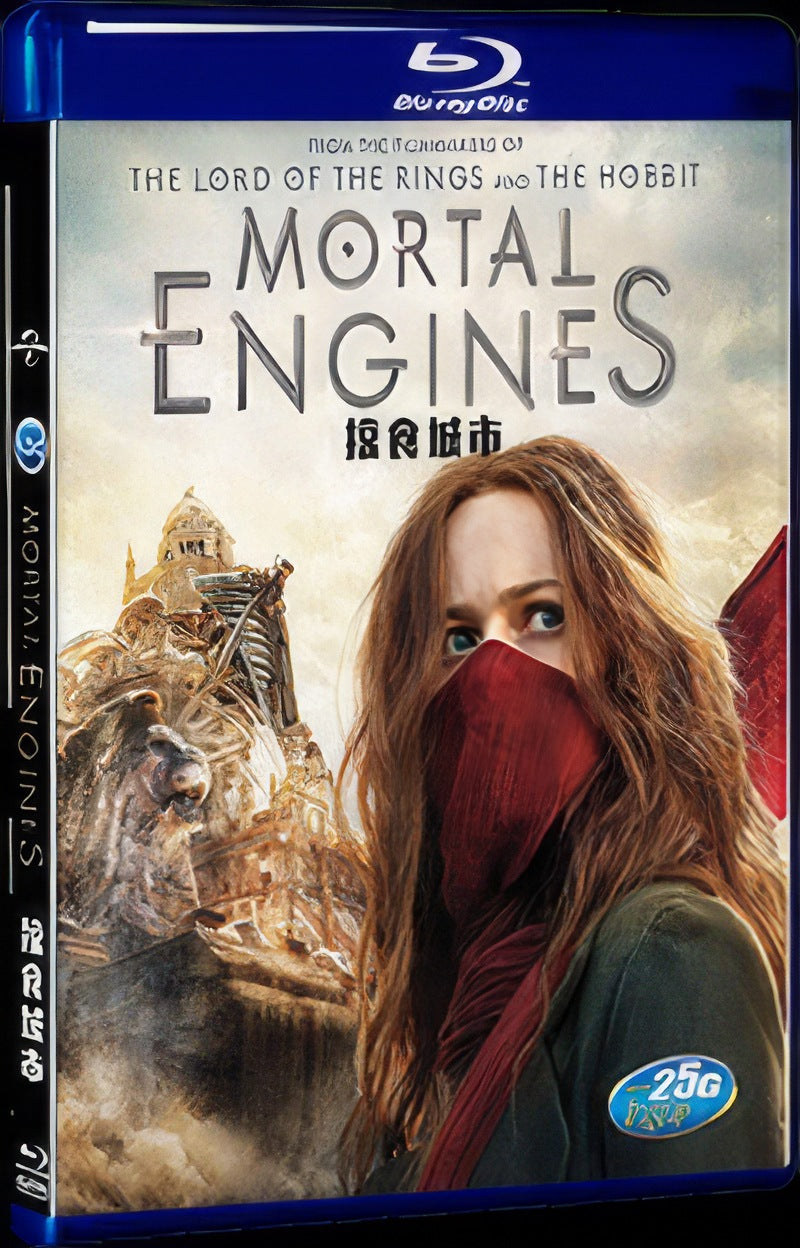Mortal Engines (2018) Movie 1-Disc Box Set for Gift Collection Blu-ray