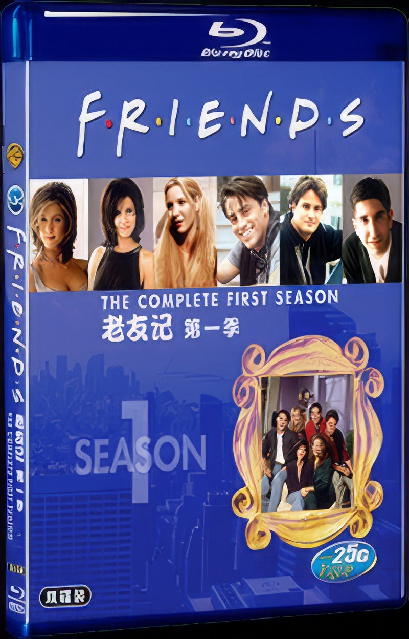 1994 Friends Season 1 Movie 2-Disc Box Set for Gift Collection Blu-ray