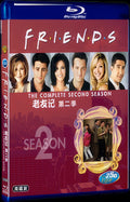1995 Friends Season 2 Movie 2-Disc Box Set for Gift Collection Blu-ray