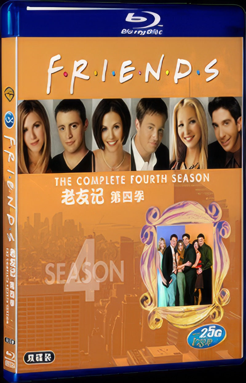 1997 Friends Season 4 Movie 2-Disc Box Set for Gift Collection Blu-ray
