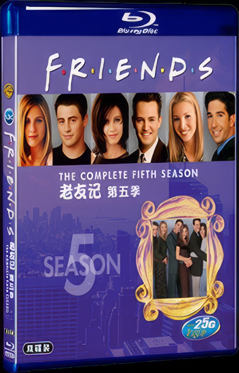 1998 Friends Season 5 Movie 2-Disc Box Set for Gift Collection Blu-ray