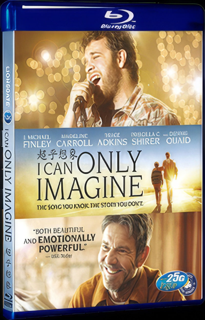 I Can Only Imagine (2018) Movie 1-Disc Box Set for Gift Collection Blu-ray
