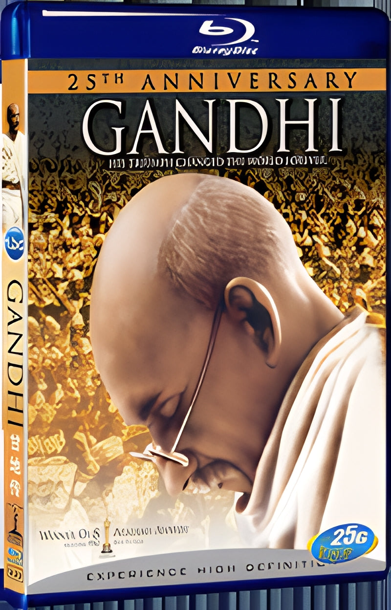 1982 Gandhi 1080P for Gift 1-Disc All RegionPlay Seal Box Blu-ray
