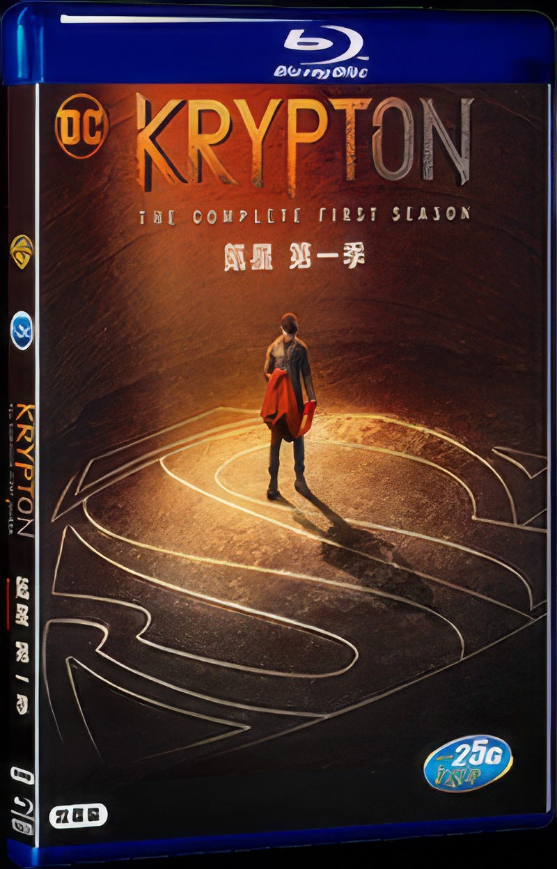 Krypton Season 1 (2018) Movie 2-Disc Box Set for Gift Collection Blu-ray