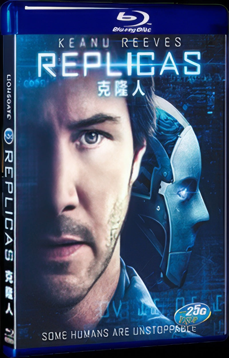 Replicas (2018) Movie 1-Disc Box Set for Gift Collection Blu-ray