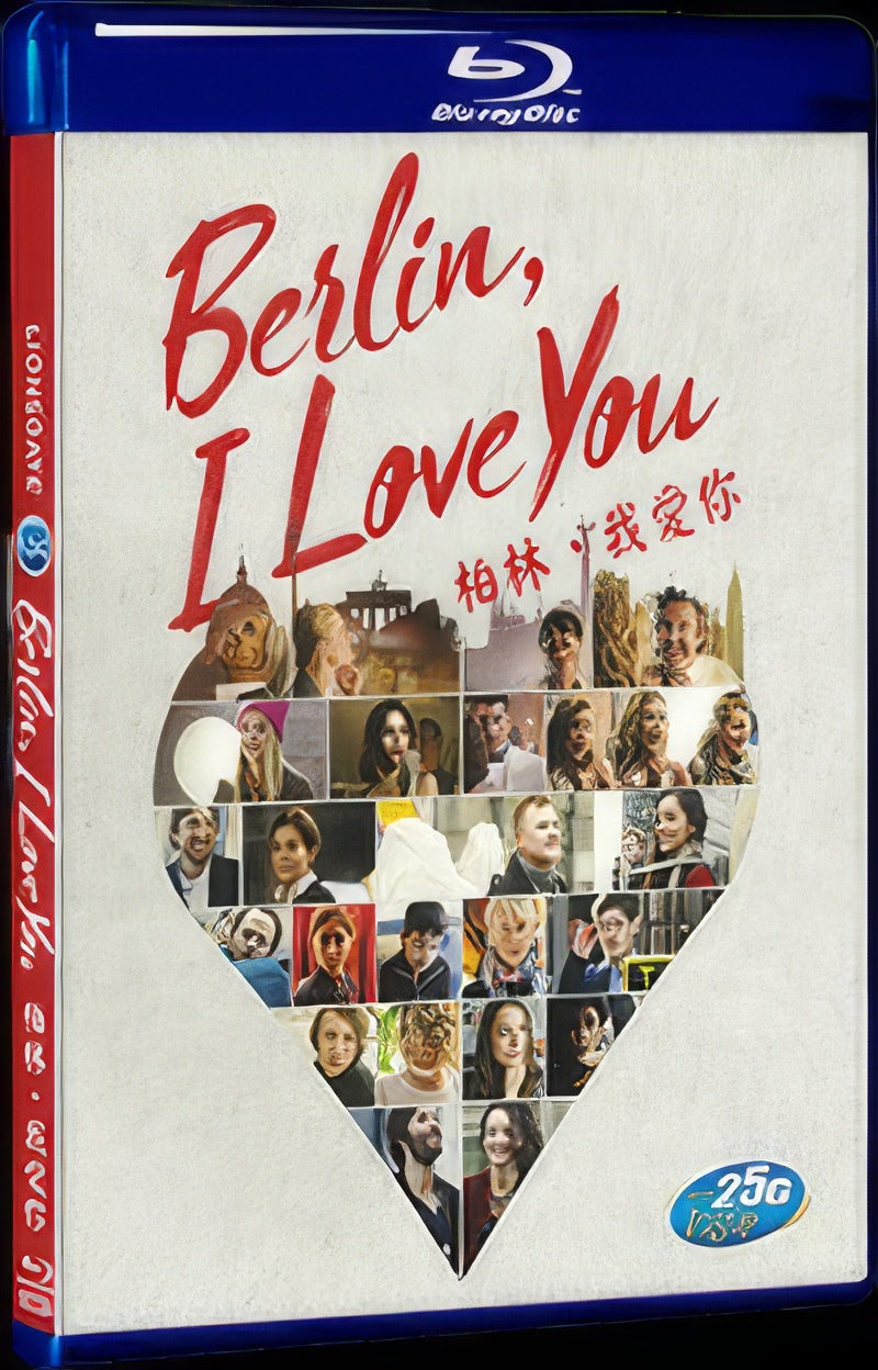 Berlin I Love You‎ (2019) Movie 1-Disc Box Set for Gift Collection Blu-ray
