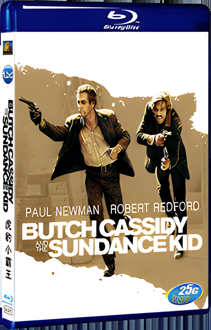1969 Butch Cassidy and the Sundance Kid 1080P for Gift 1-Disc All RegionPlay Seal Box Blu-ray