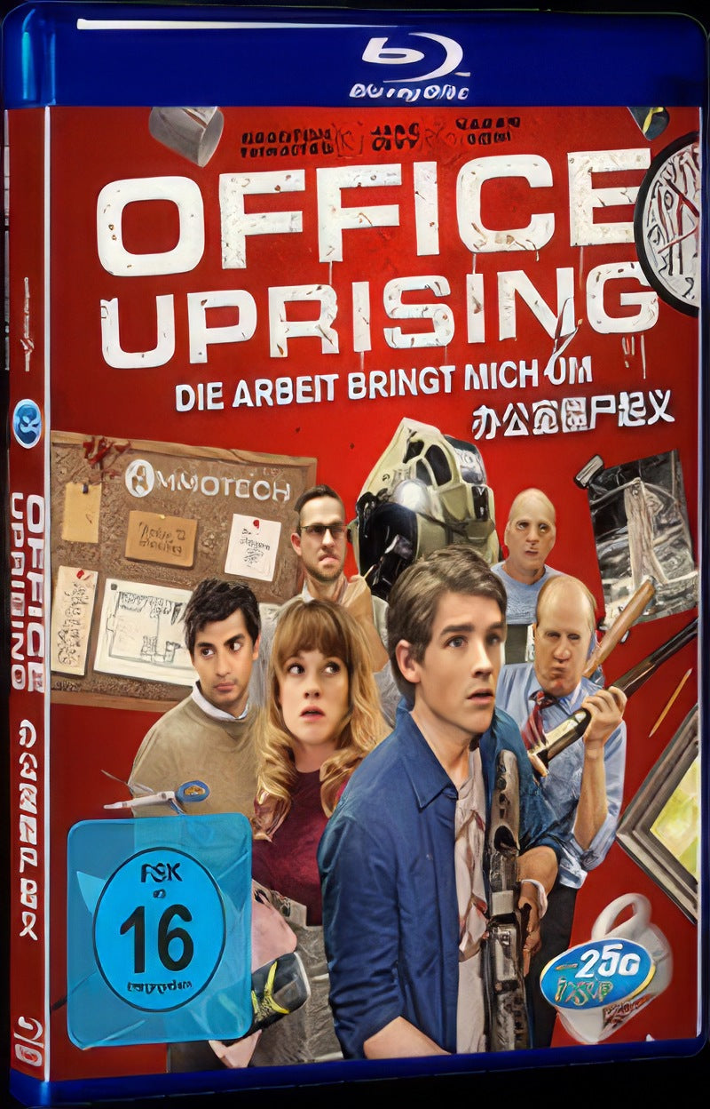 Office Uprising (2018) Movie 1-Disc Box Set for Gift Collection Blu-ray