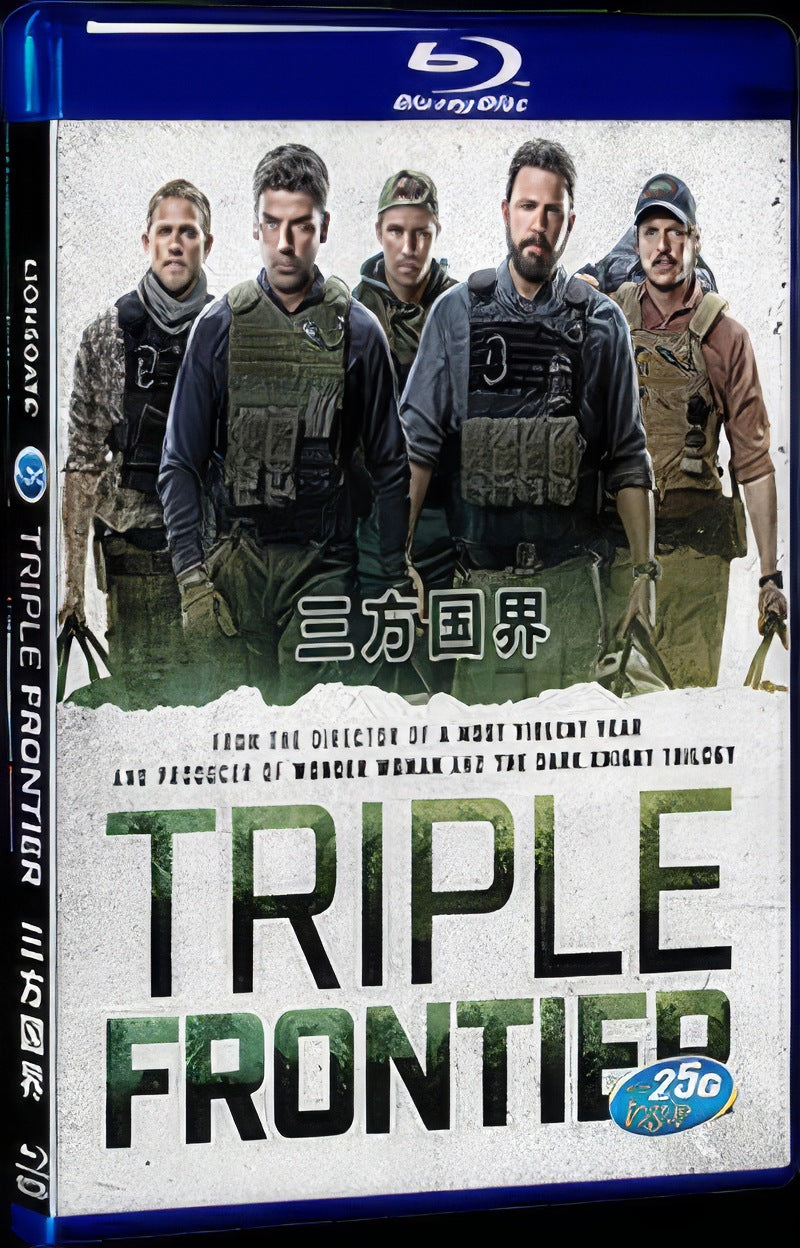 Triple Frontier (2019) Movie 1-Disc Box Set for Gift Collection Blu-ray