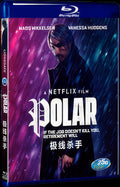 POLAR (2019) Movie 1-Disc Box Set for Gift Collection Blu-ray