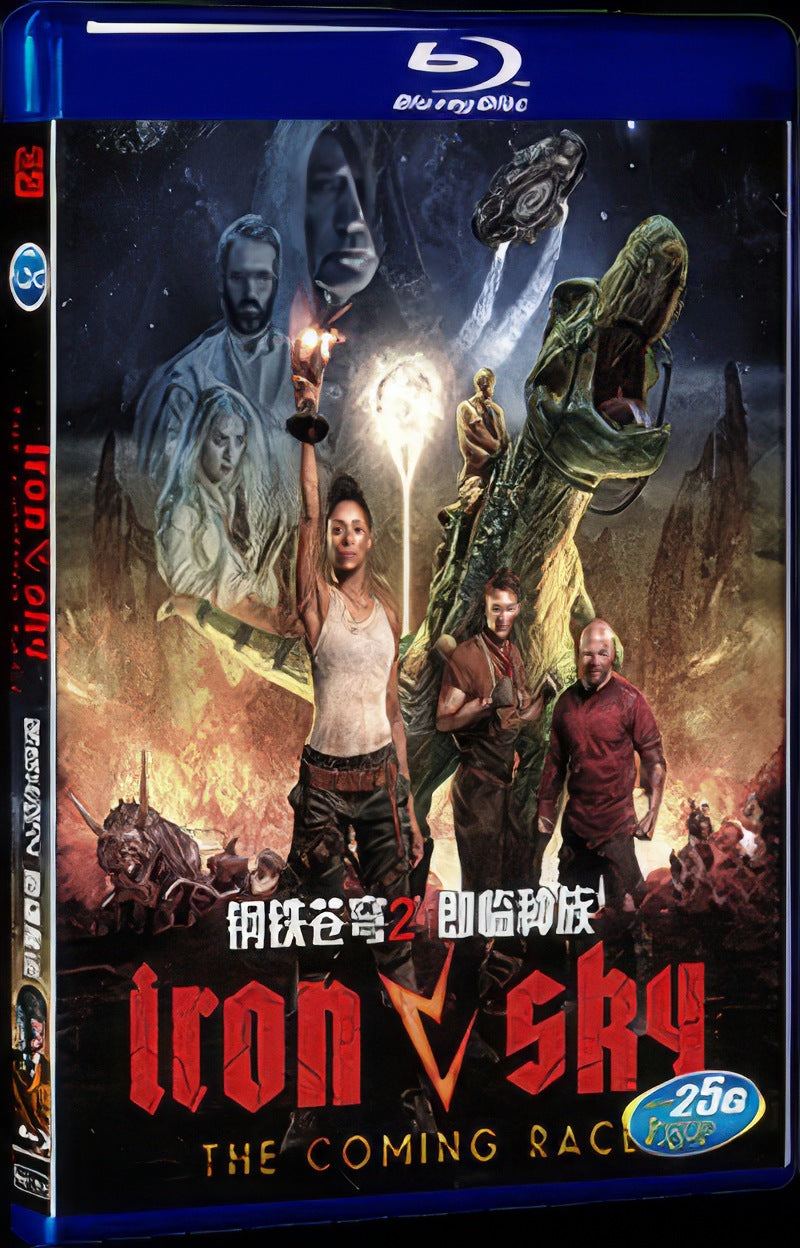 Iron Sky: The Coming Race (2019) Movie 1-Disc Box Set for Gift Collection Blu-ray