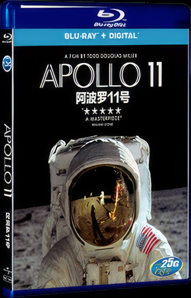 Apollo 11 (2019) Movie 1-Disc Box Set for Gift Collection Blu-ray