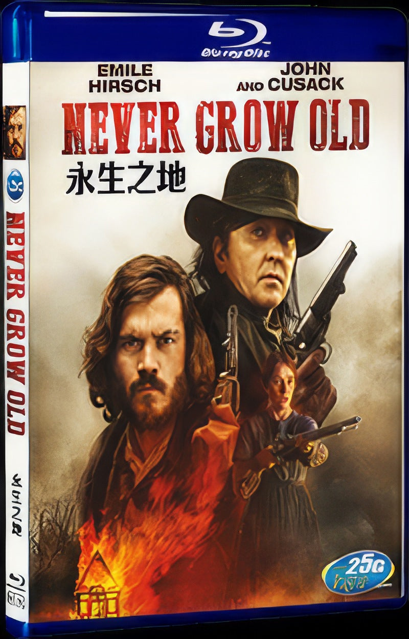 Never Grow Old (2019) Movie 1-Disc Box Set for Gift Collection Blu-ray