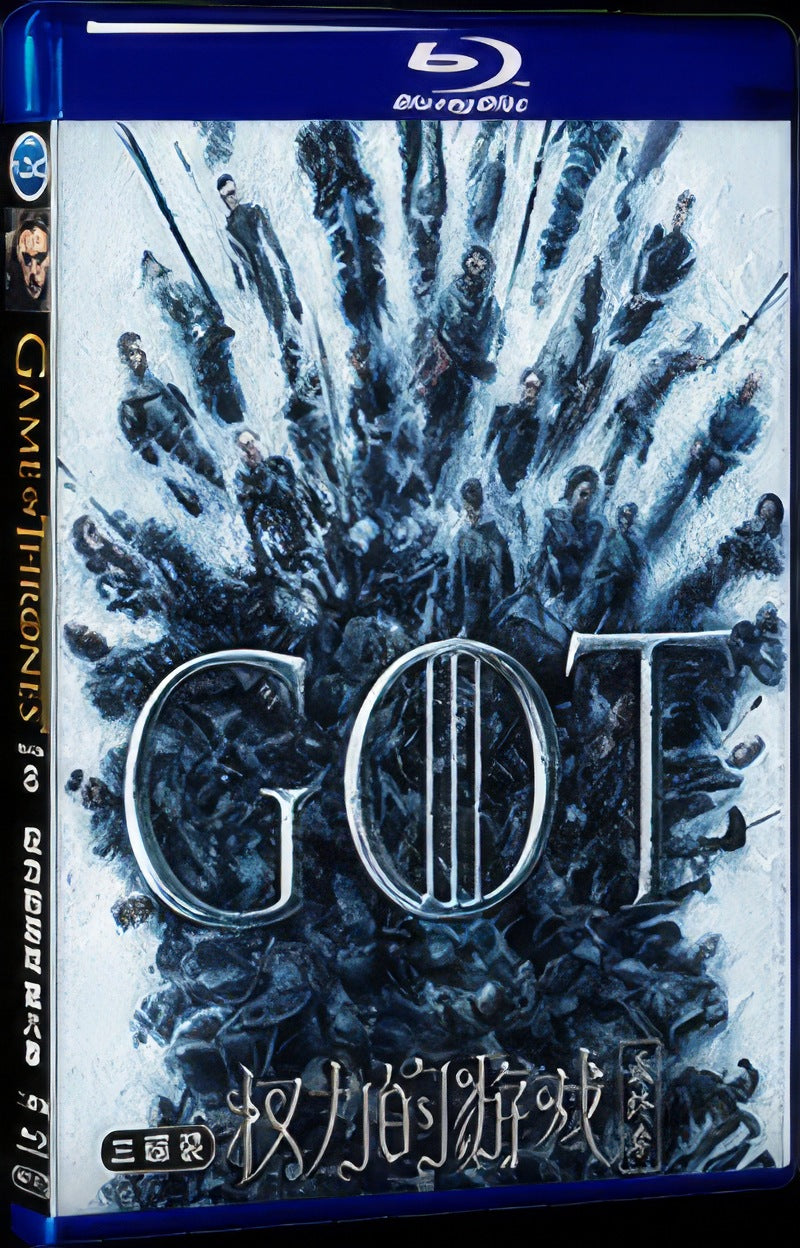 Game of Thrones Season 8 (2019) Movie 3-Disc Box Set for Gift Collection Blu-ray