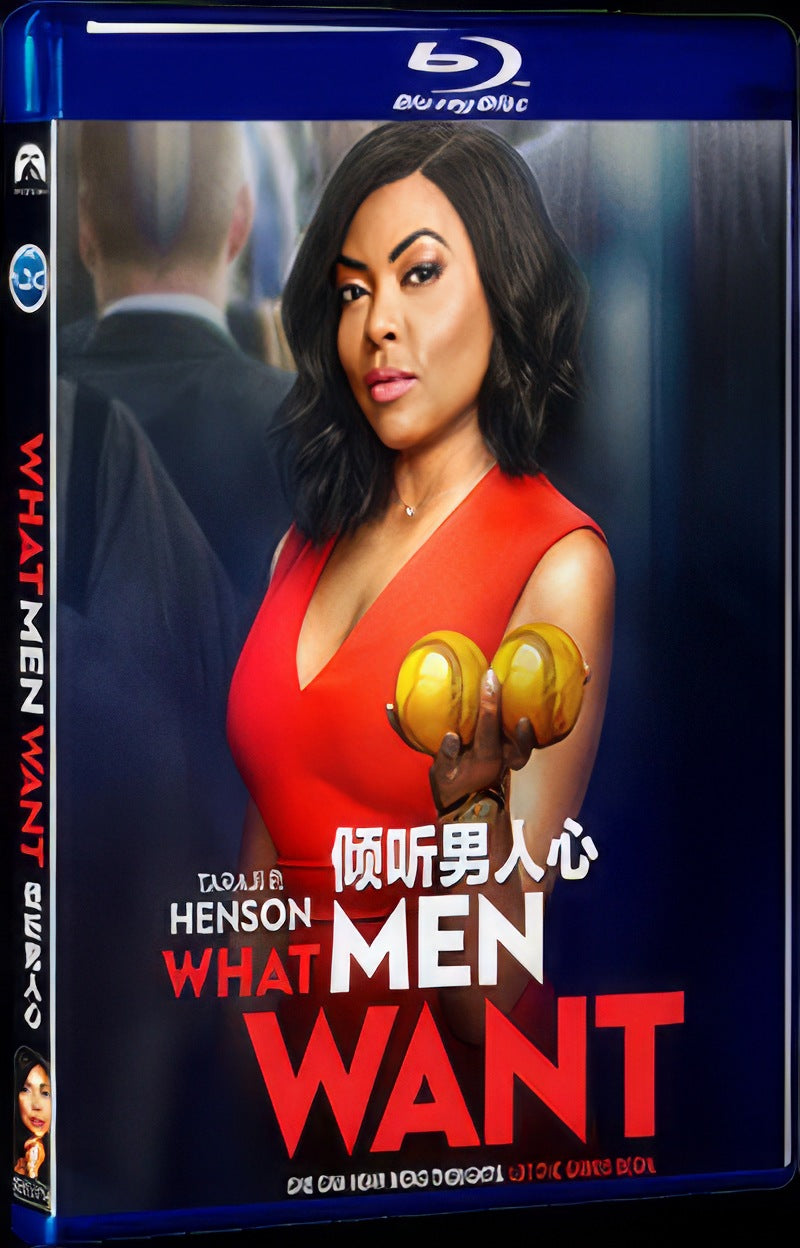 What Men Want (2019) Movie 1-Disc Box Set for Gift Collection Blu-ray