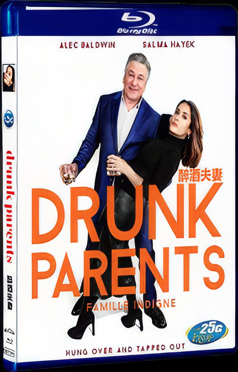 Drunk Parents (2019) Movie 1-Disc Box Set for Gift Collection Blu-ray