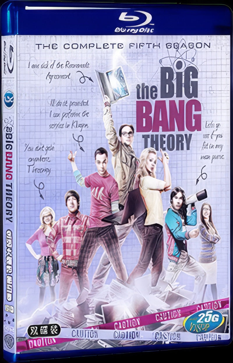The Big Bang Theory Season 5 (2011) Movie 2-Disc Box Set for Gift Collection Blu-ray