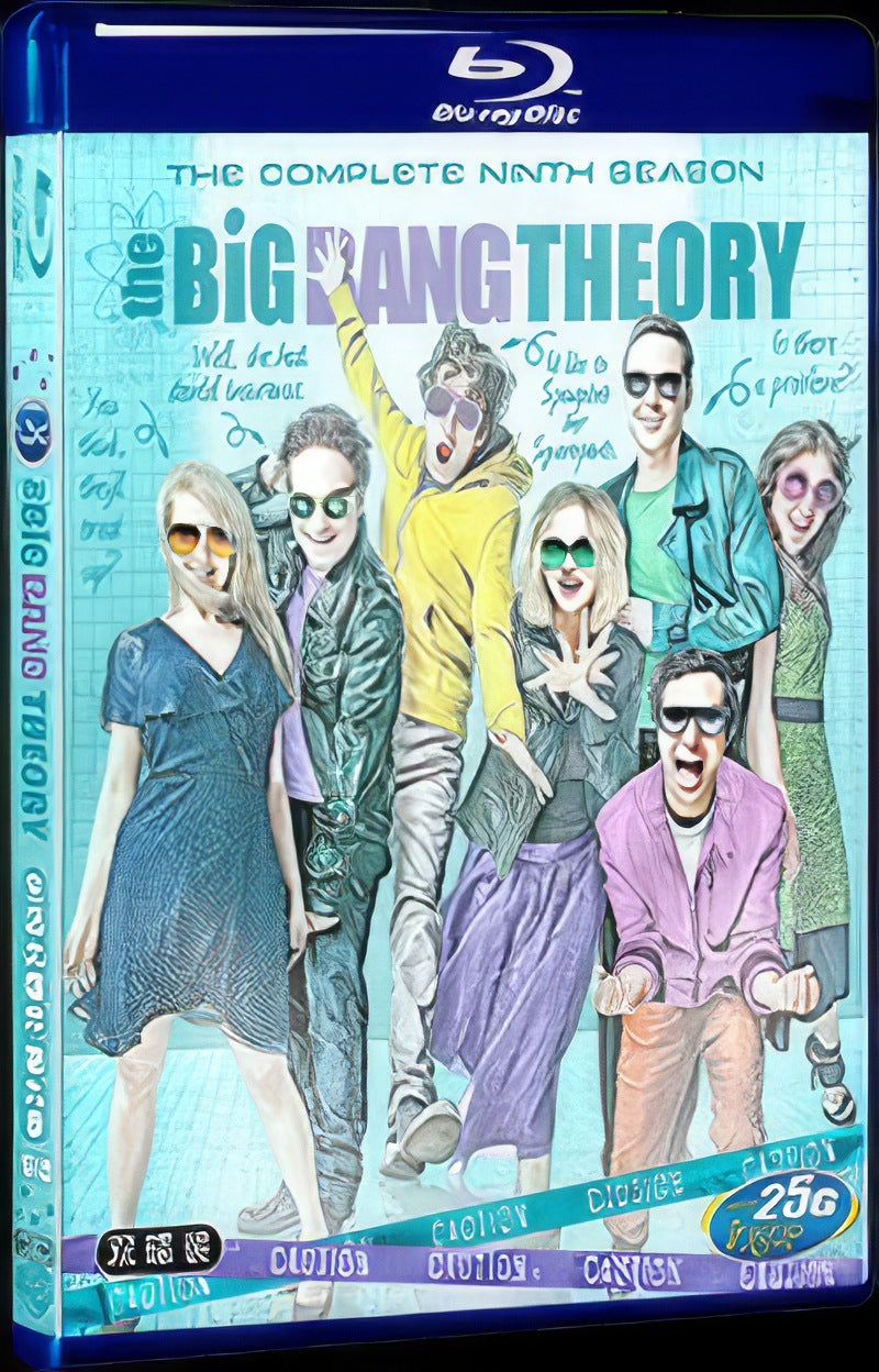 The Big Bang Theory Season 9 (2015) Movie 2-Disc Box Set for Gift Collection Blu-ray