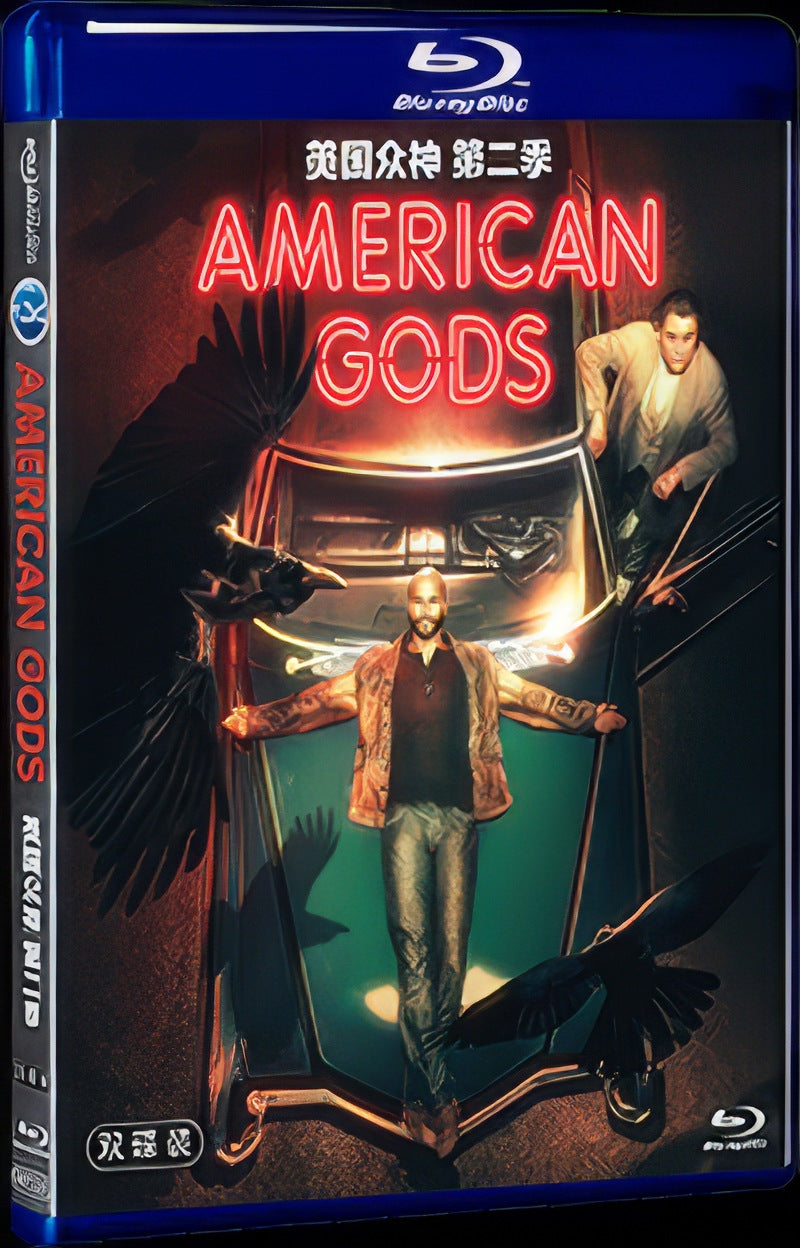 American Gods Season 2 (2019) Movie 2-Disc Box Set for Gift Collection Blu-ray