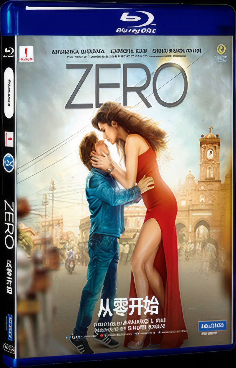 ZERO (2018) Movie 1-Disc Box Set for Gift Collection Blu-ray