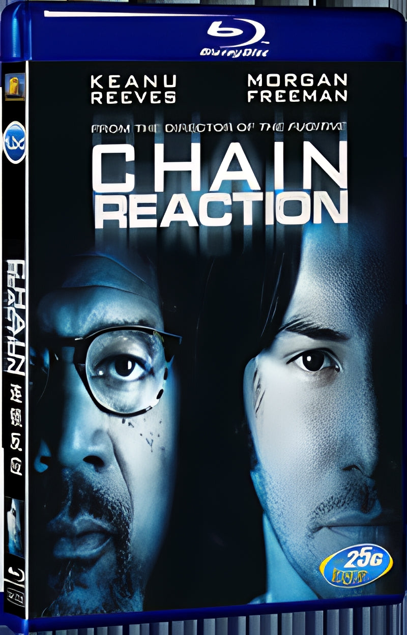 1996 Chain Reaction 1080P for Gift 1-Disc All RegionPlay Seal Box Blu-ray