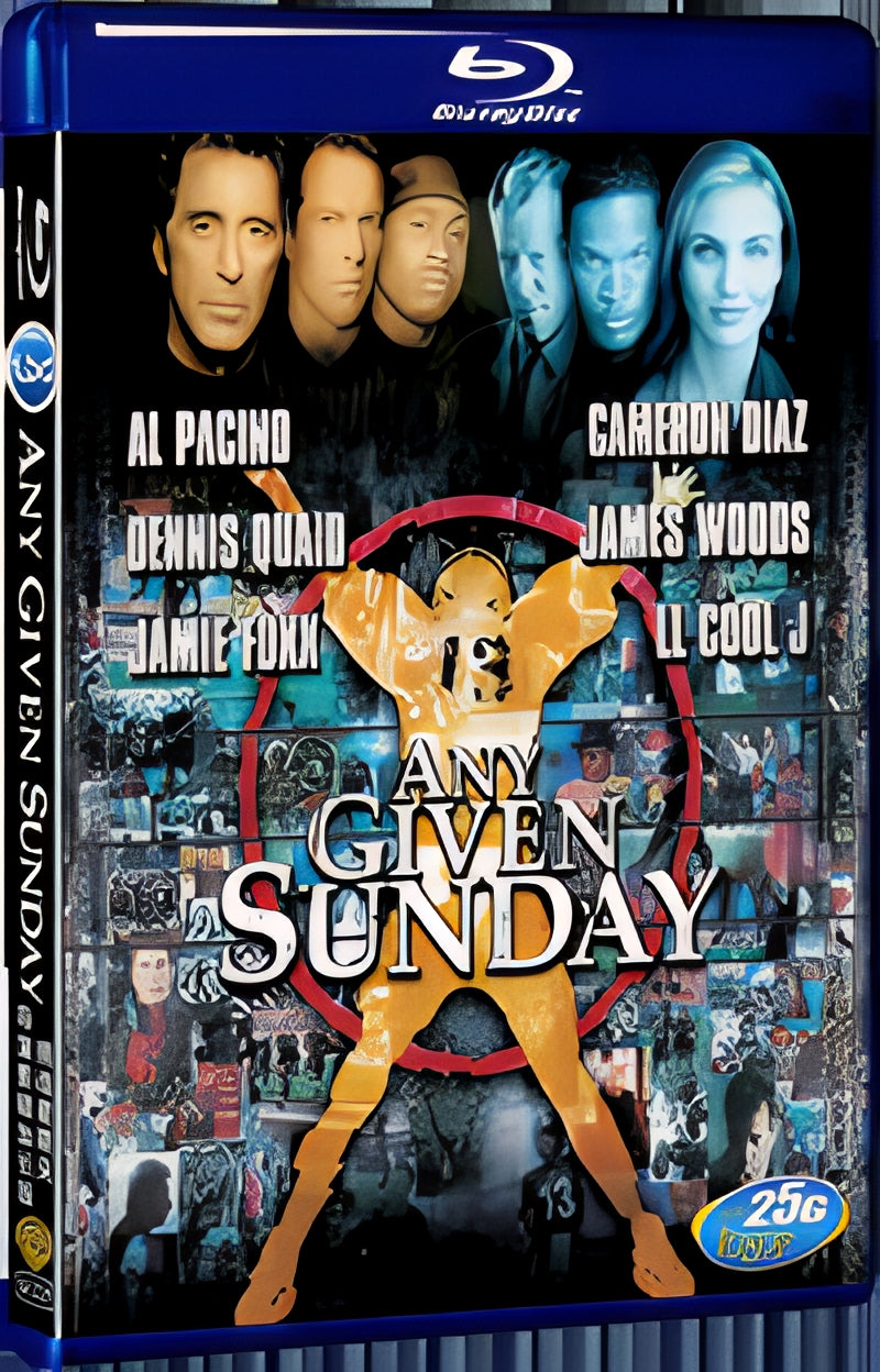 1999 Any Given Sunday 1080P for Gift 1-Disc All RegionPlay Seal Box Blu-ray
